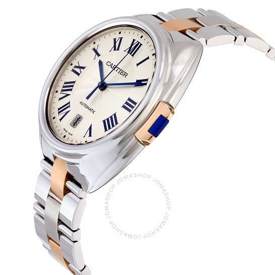 Cartier, Cle Automatic Silver Dial Men's Watch