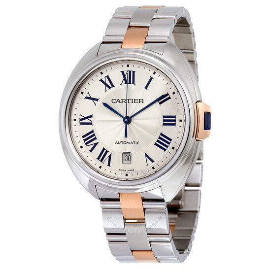 Cartier, Cle Automatic Silver Dial Men's Watch