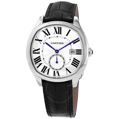 Cartier, Drive Automatic Silvered Flinique Dial Men's Watch
