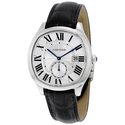Cartier, Drive Automatic Silvered Flinque Dial Men's Watch
