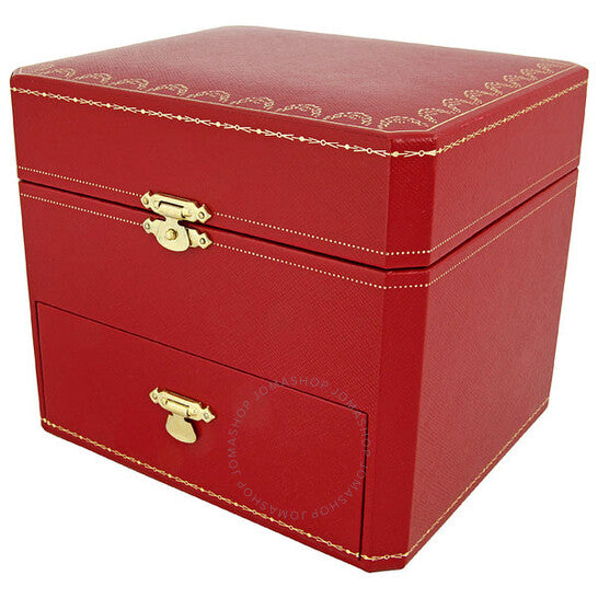 ساعة كارتييه لوف للسيدات من الذهب الأبيض عيار 18 قيراطًا ومرصعة بالألماس