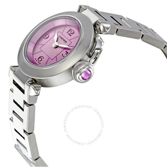 ساعة كارتييه ميس باشا من الفولاذ المقاوم للصدأ