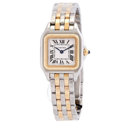 Cartier, Panthere De Small Quartz Silver Dial Ladies Watch