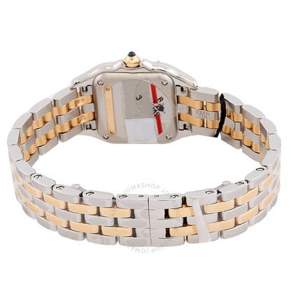 Cartier, Panthere De Small Quartz Silver Dial Ladies Watch