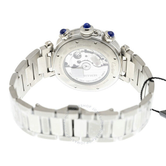 Cartier, Pasha De Chronograph Automatic Grey Dial Men's Watch