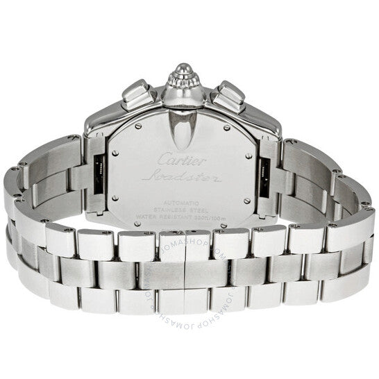 Cartier, Roadster Chronograph Silver Dial Men's Watch