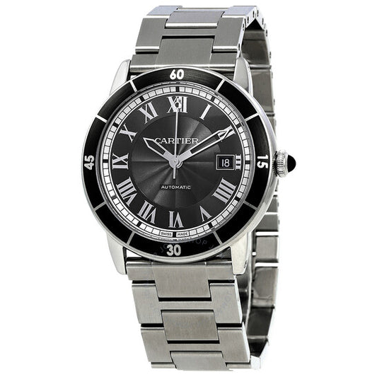 Cartier, Ronde Croisiere Automatic Grey Dial Men's Watch