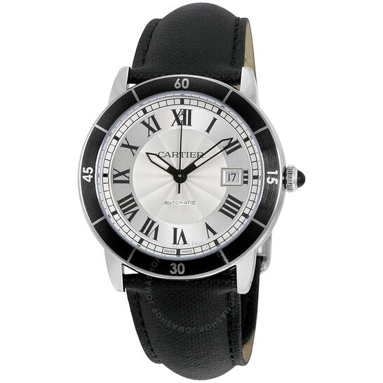 Cartier, Ronde Croisiere Automatic Silver Dial Men's Watch