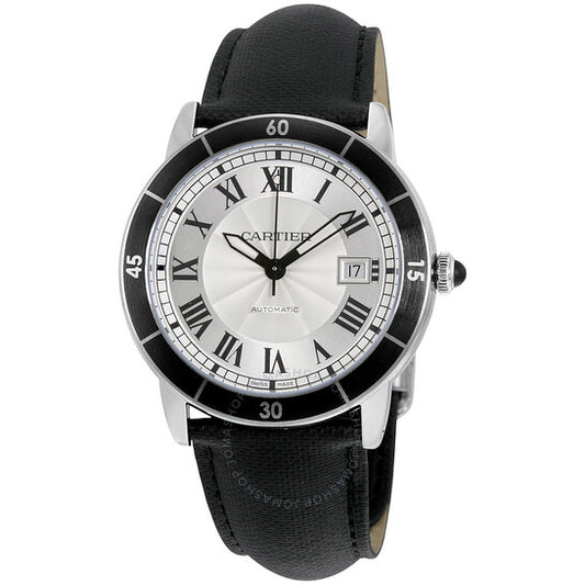 Cartier, Ronde Croisiere Automatic Silver Dial Men's Watch