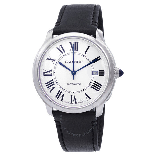 Cartier, Ronde Must De Automatic White Dial Men's Watch