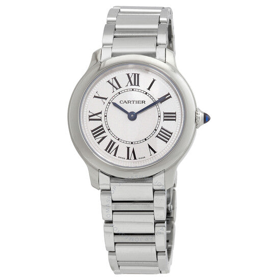 Cartier, Ronde Must De Quartz Silver Dial Ladies Watch