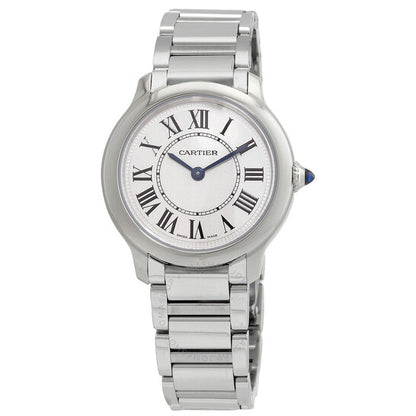 Cartier, Ronde Must De Quartz Silver Dial Ladies Watch