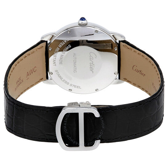 Cartier, Ronde Solo Automatic Silver Opaline Dial Ladies Watch