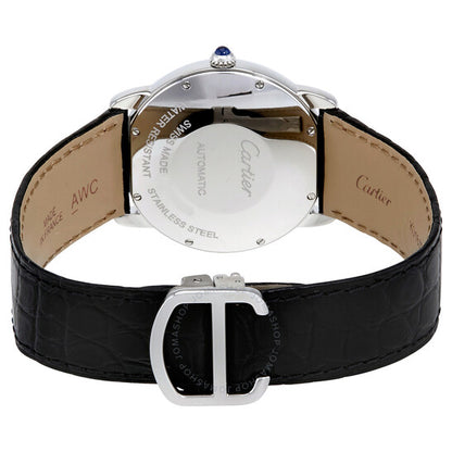 Cartier, Ronde Solo Automatic Silver Opaline Dial Ladies Watch