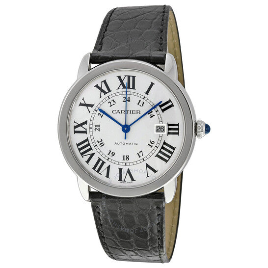 Cartier, Ronde Solo Silver Dial Automatic Men's Watch
