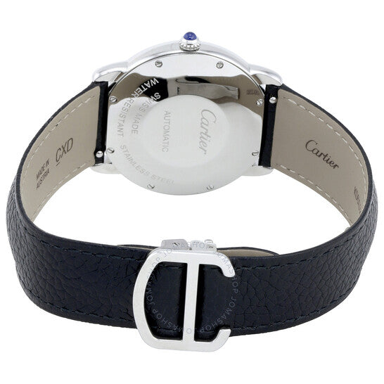 Cartier, Ronde Solo Automatic Silver Opaline Dial Ladies Watch