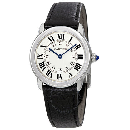 Cartier, Ronde Solo Silvered Light Opaline Dial Ladies Watch