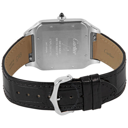 Cartier, Santos-Dumont XL Hand Wind Silver Dial Men's Watch