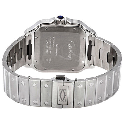 Cartier, Santos De Large Model Blue Dial Men's Watch