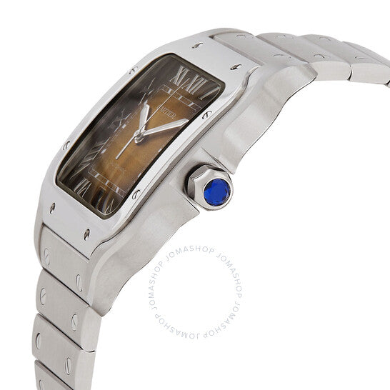 Cartier, Santos Large Model Automatic Brown Dial Watch