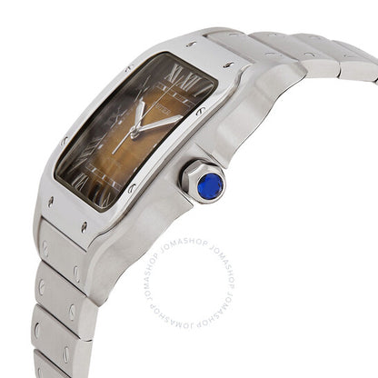 Cartier, Santos Large Model Automatic Brown Dial Watch