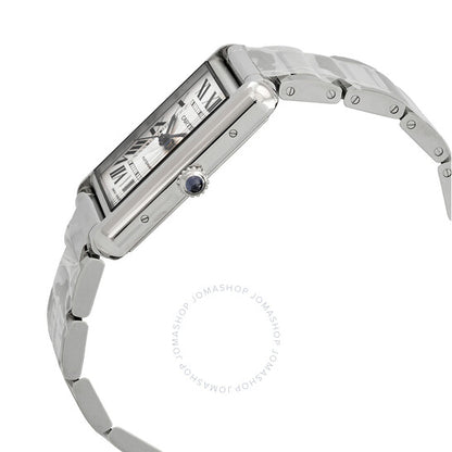 Cartier, Tank Automatic Silver Dial Men's Watch