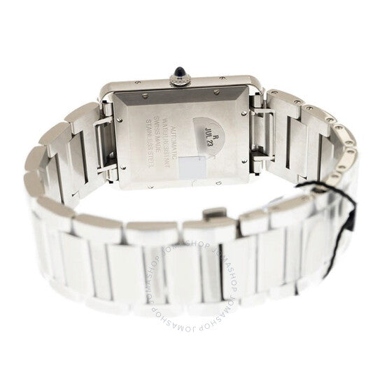 Cartier, Tank Automatic Silver Dial Men's Watch