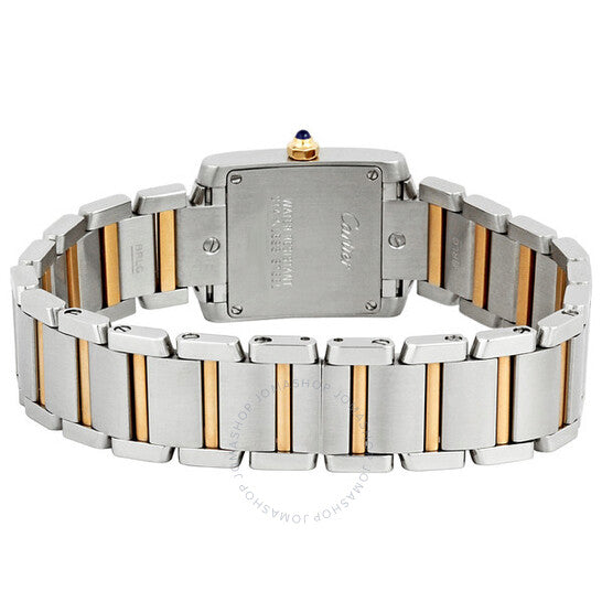 Cartier, Tank Francaise Pink Mother of Pearl Ladies Watch