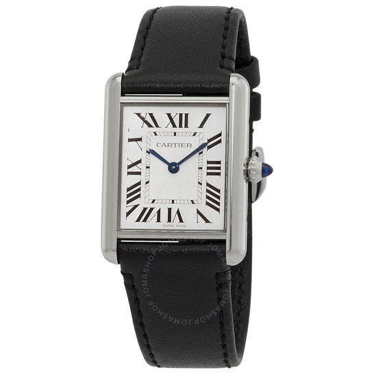 Cartier, Tank Must Large SolarBeat White Dial Ladies Watch