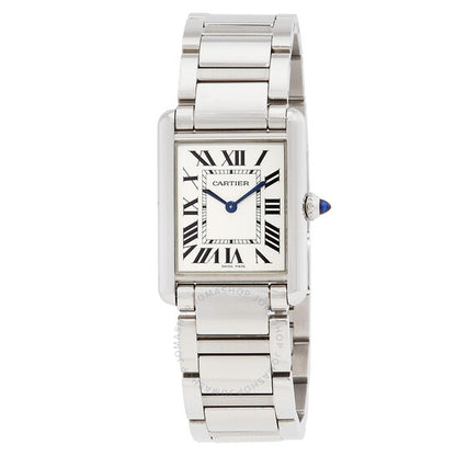 Cartier, Tank Must Quartz Silver Dial Men's Watch