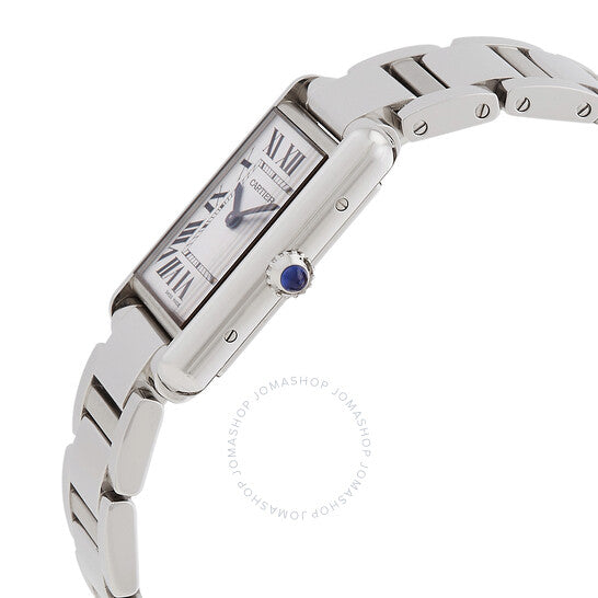 Cartier, Tank Must Quartz Silver Dial Men's Watch