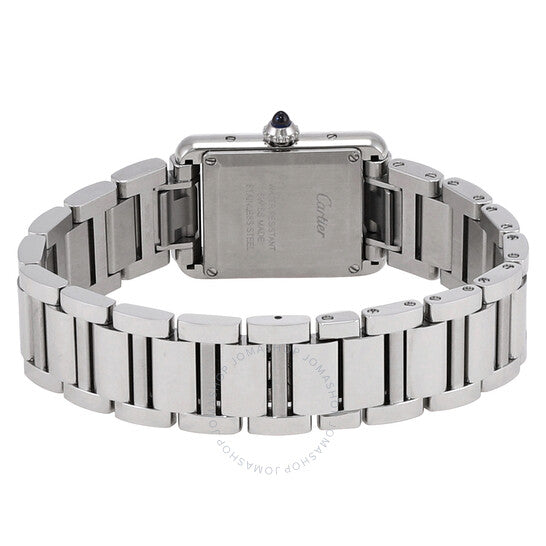 Cartier, Tank Quartz Silver Dial Ladies Watch