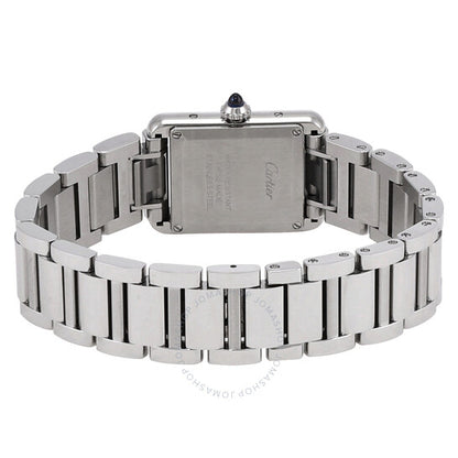 Cartier, Tank Quartz Silver Dial Ladies Watch