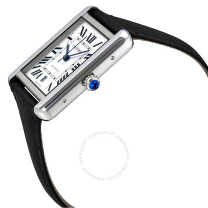 Cartier, Tank Solo XL Automatic Silver Dial Men's Watch