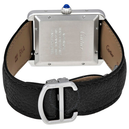 Cartier, Tank Solo XL Automatic Silver Dial Men's Watch