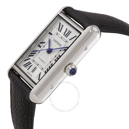Cartier, Tank XL Must Automatic Silver Dial Watch