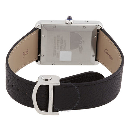 Cartier, Tank XL Must Automatic Silver Dial Watch