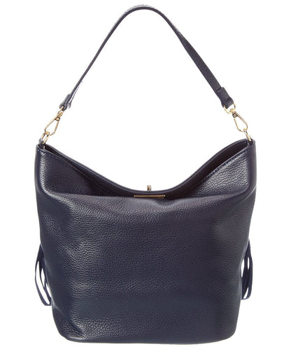 arizona27 leather fringe tote