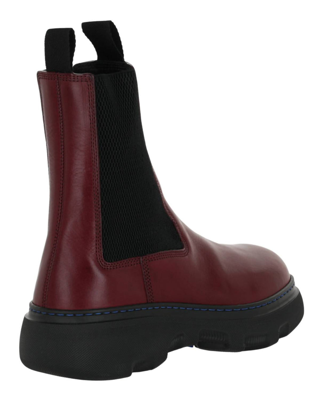 women's creeper chelsea boots in plum