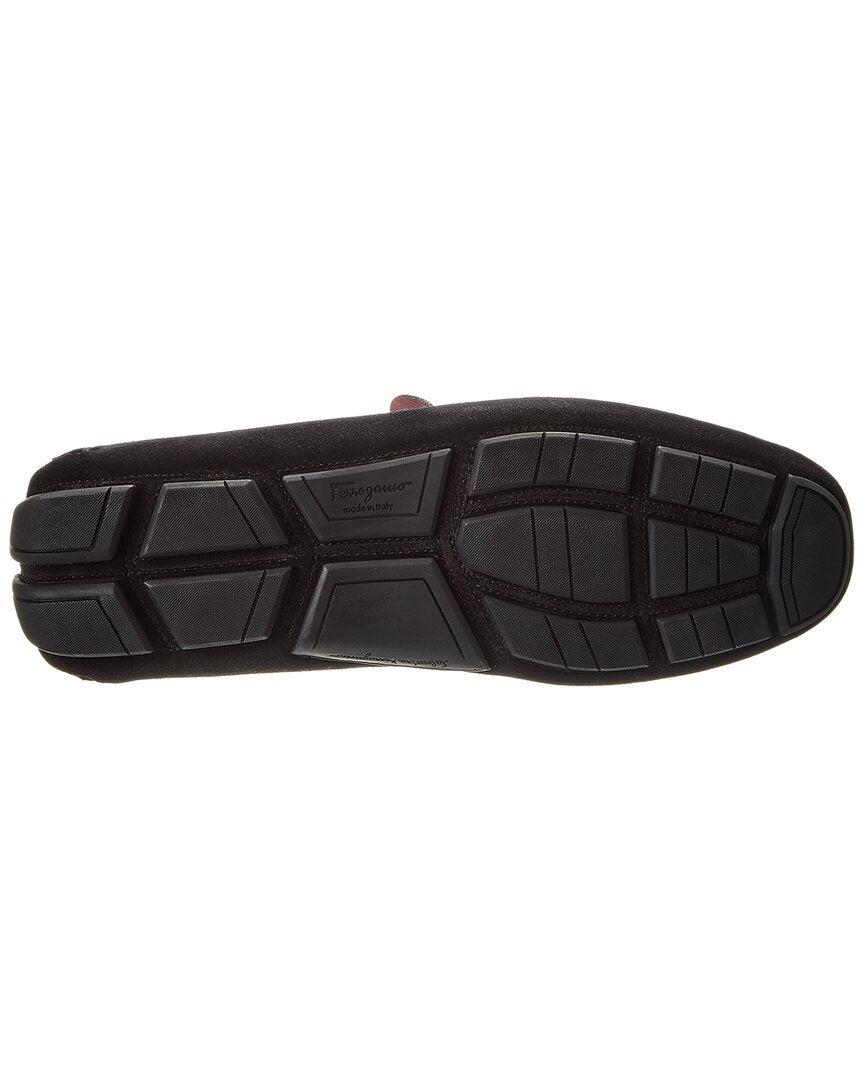 ferragamo switch light suede driver