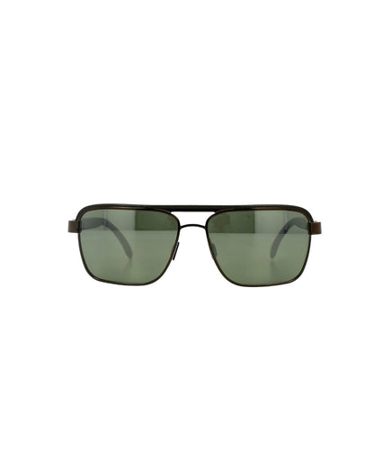 unisex - envy sunglasses in bronze tortoise shell/brown mirror