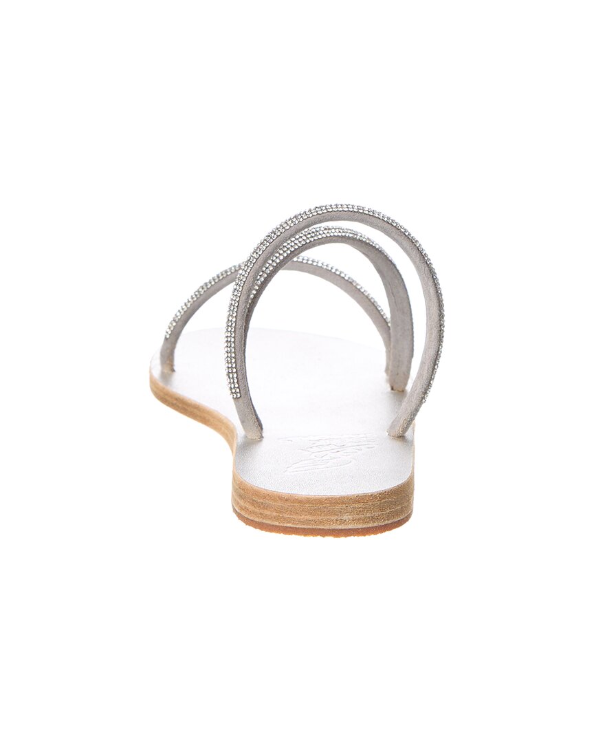 polytimi diamante suede sandal