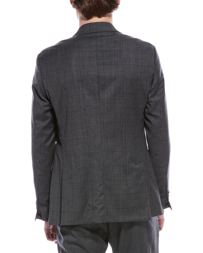 wool-blend modern fit jacket