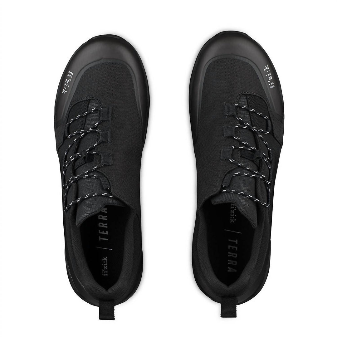 unisex terra ergolace x2 shoe in black/black