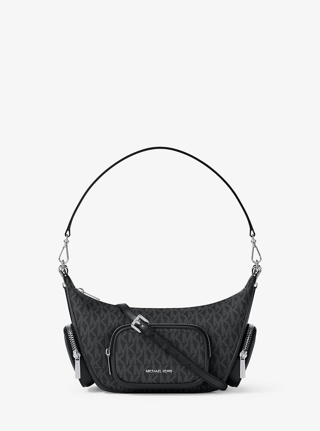 merritt small signature logo convertible shoulder bag