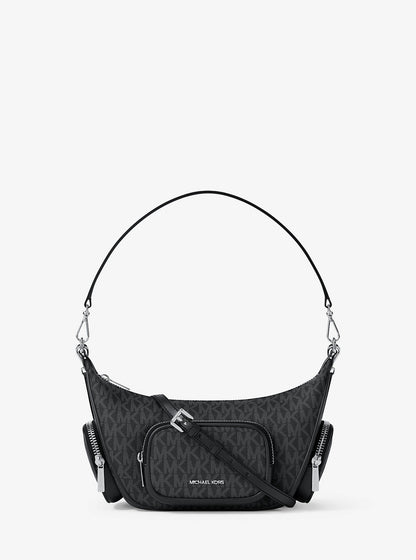 merritt small signature logo convertible shoulder bag