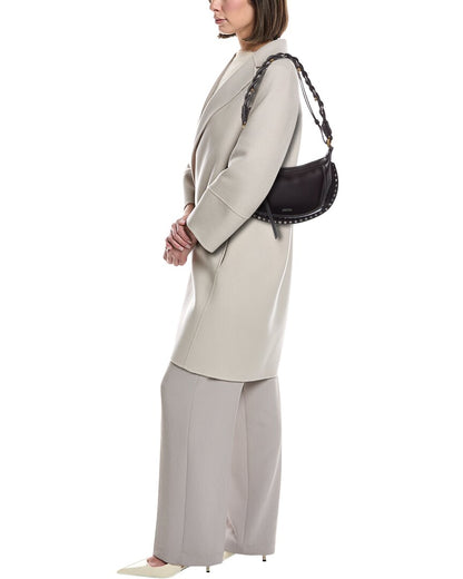 oskan moon leather hobo bag