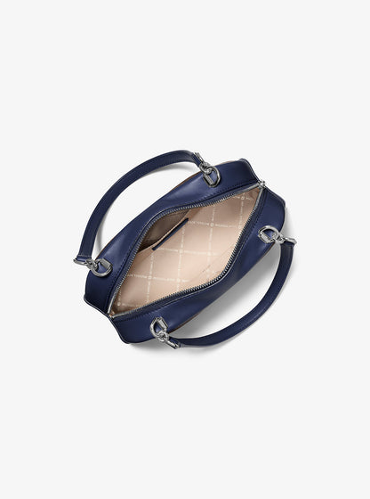 cecily small signature logo shoulder bag