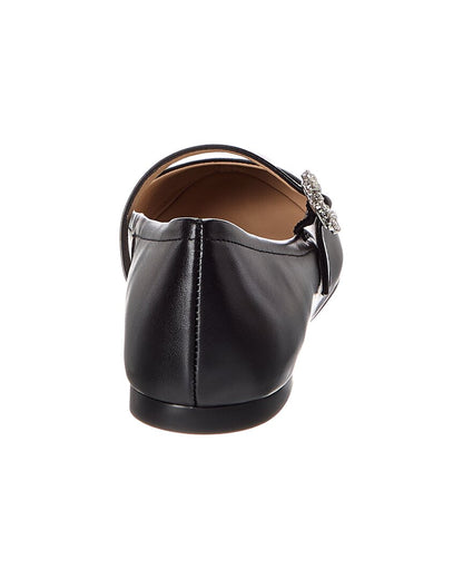 aura leather mary jane