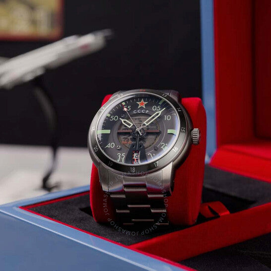 Cccp, Mig-21 Automatic Grey Dial Men's Watch